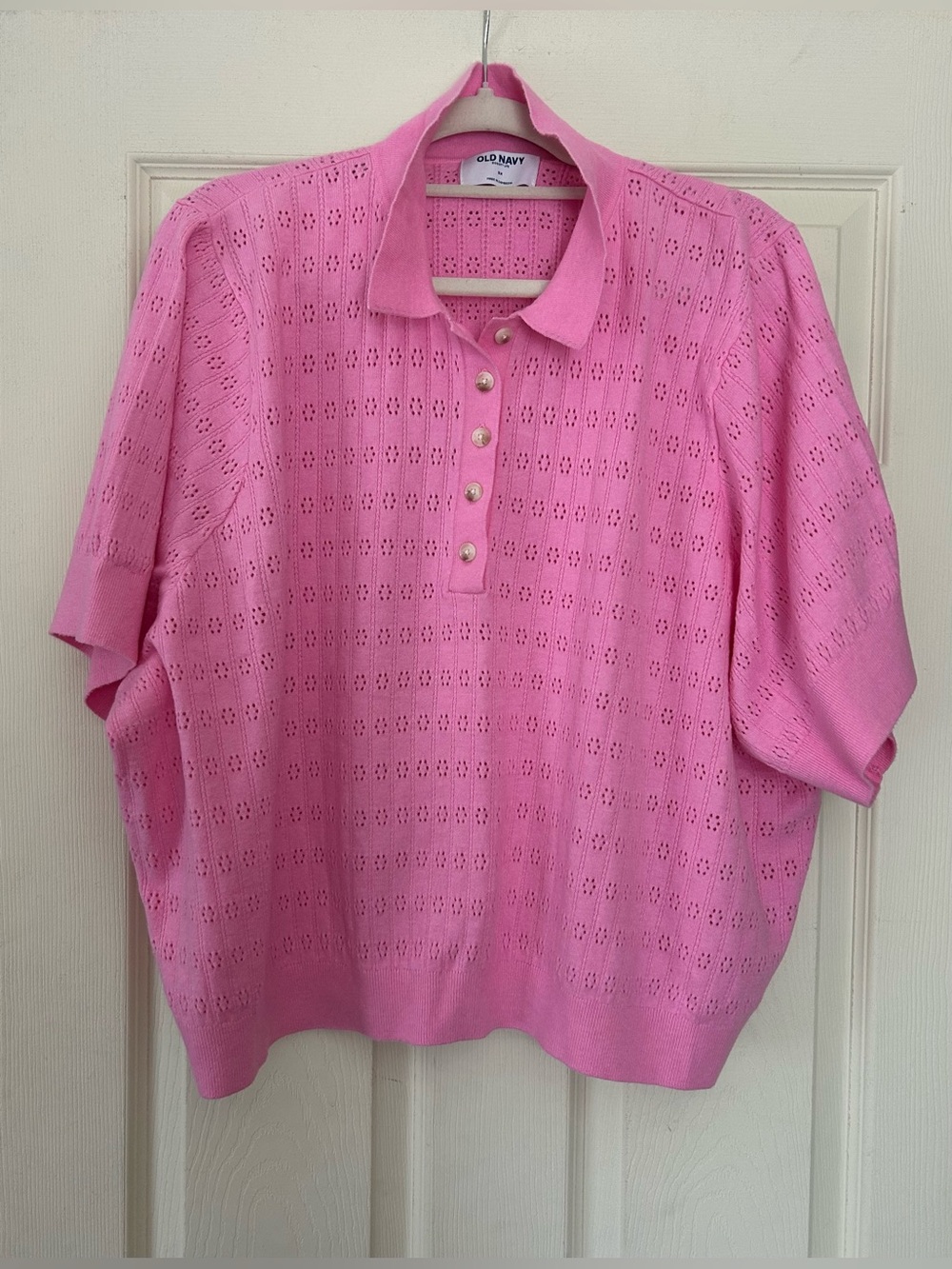 New Old Navy pink top 3X